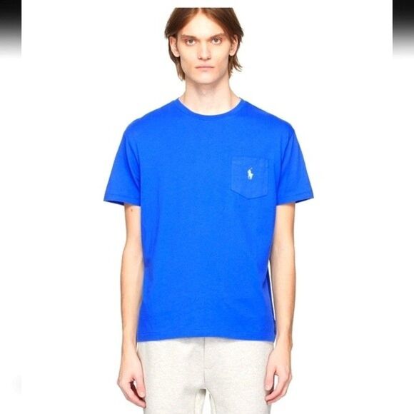 Polo Ralph Lauren Classic Fit T-Shirt Royal Blue Large 3 0234 - Picture 1 of 6